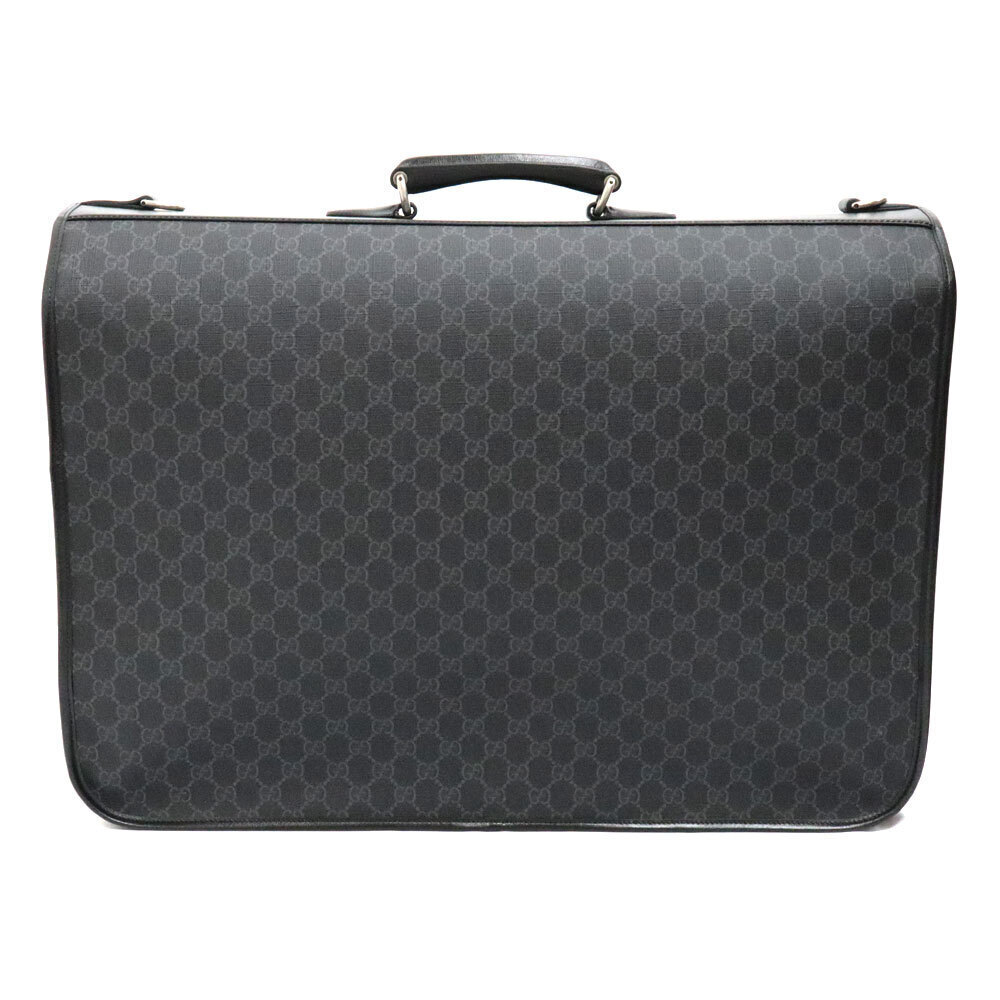 Gucci Black Leather Garment Case Bag Suit